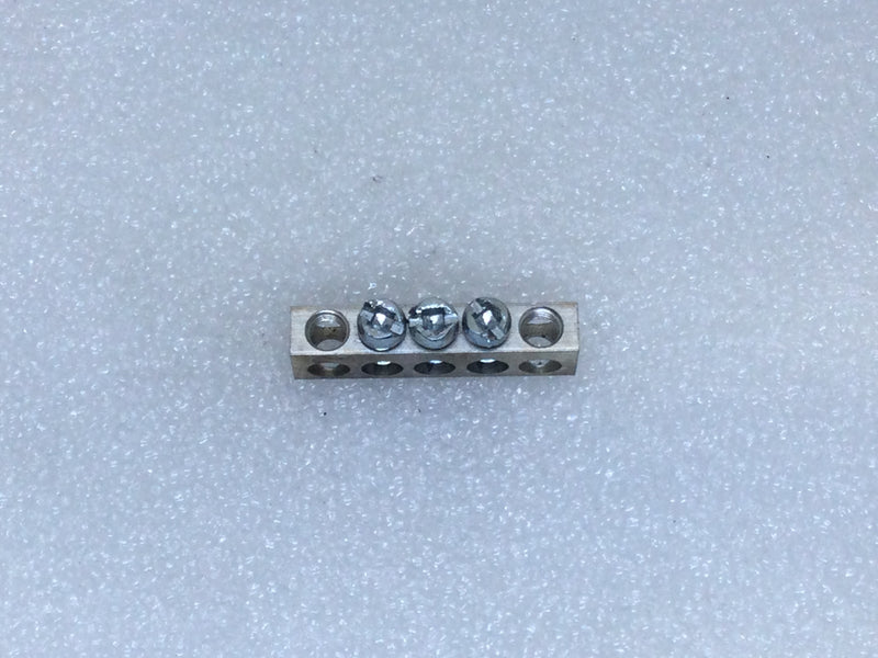 CMC NA-35S 5 Position 4-14 AWG CU9AL Grounding Bar
