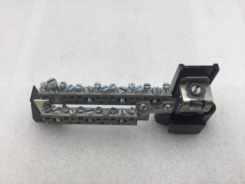 Crouse Hinds LC212EC Isolated 26 Position Isolated/Neutral Ground Bar Kit 2"X7"