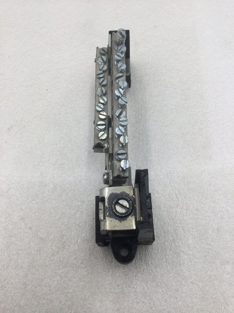 Crouse Hinds LC212EC Isolated 26 Position Isolated/Neutral Ground Bar Kit 2"X7"