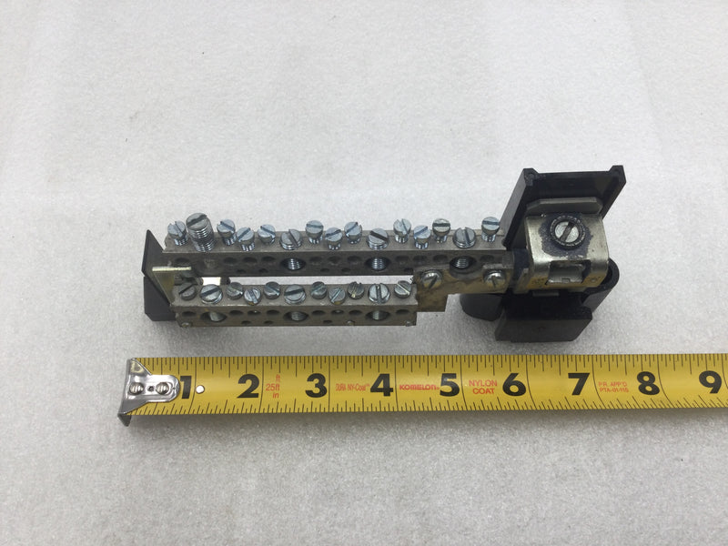 Crouse Hinds LC212EC Isolated 26 Position Isolated/Neutral Ground Bar Kit 2"X7"