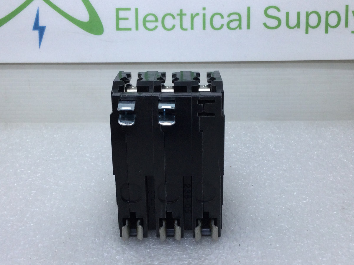 SQUARE D QO350 3 pole 50 amp 240 volt Plug in QO Circuit Breaker 50A SQUARE D QO350 3 pole 50 amp 240 volt Plug in QO Circuit Breaker 50A