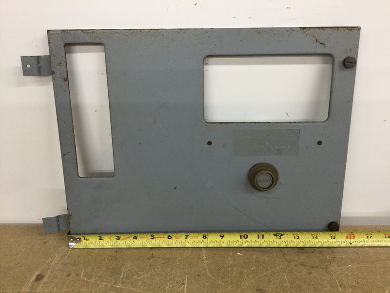 Square D Motor Starter Bucket/Box Door Only for Type S Starters Nema Rated 1,2.3,4 & 5 w/ Reset Button