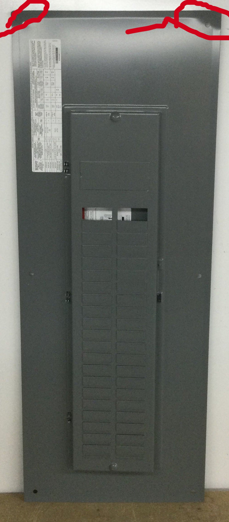 Square D Homeline HOM4080M200PCVP 200 Amp 40-Space 80-Circuit Panel Va