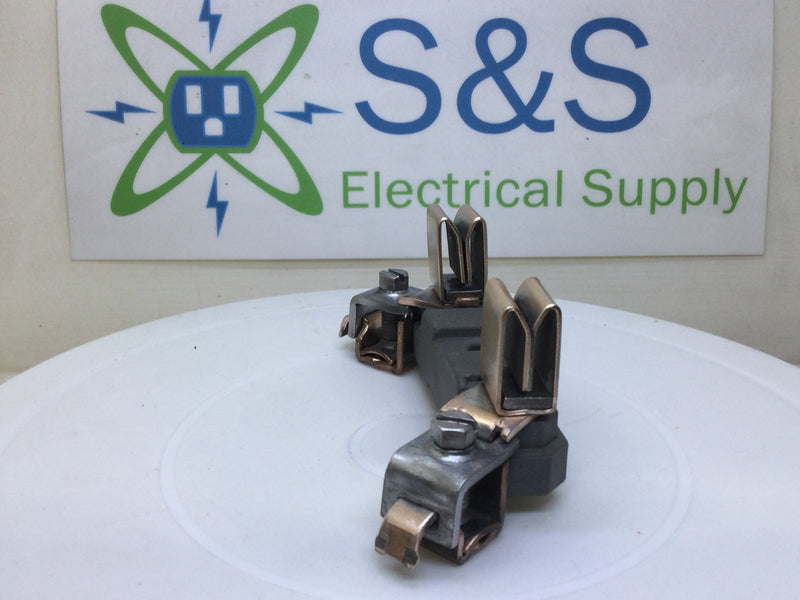 B&C TB-100 100/200 Amp 120/240v Porcelain Meter Socket Repair Kit - Sides Raised on Middle Section