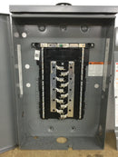 Square D  Homeline HOM2040L125PRB 125 Amp 20-Space 40-Circuit Outdoor Main Lug Plug-On Neutral Load Center