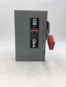 General Electric TH3221 30 Amp 2 Pole 120/240V Fusible Safety Switch