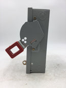 General Electric TH3221 30 Amp 2 Pole 120/240V Fusible Safety Switch