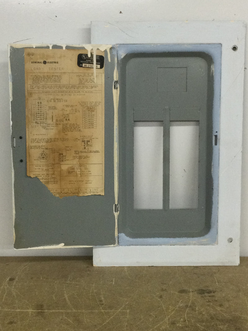 General Electric TLM1612S/F 24 Space 125 Amp 120/240 V 3 Wire Load Center Cover 19" x 11.5"