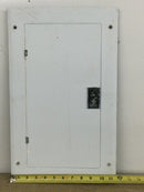 General Electric TLM1612S/F 24 Space 125 Amp 120/240 V 3 Wire Load Center Cover 19" x 11.5"