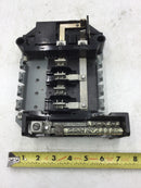 General Electric TLMB100/TLMB812 8 Circuit 100A Max 120/240V Type TLM Guts Only 7" X 9"
