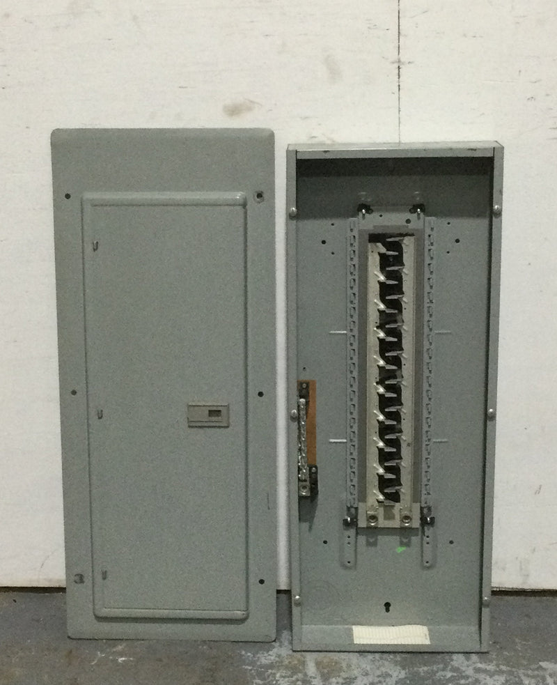 Crouse-Hinds LC040PC 20 Space 40 Circuit 200 Amp 120/240 VAC MLO Load Center 14" X 36"