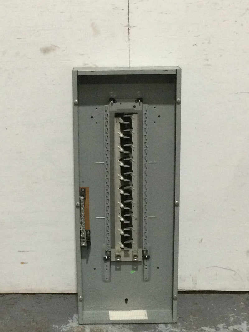 Crouse-Hinds LC040PC 20 Space 40 Circuit 200 Amp 120/240 VAC MLO Load Center 14" X 36"