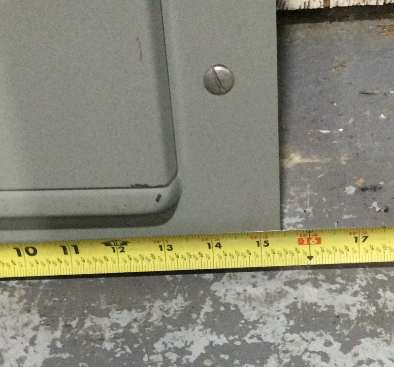 Crouse-Hinds LC040PC 20 Space 40 Circuit 200 Amp 120/240 VAC MLO Load Center 14" X 36"