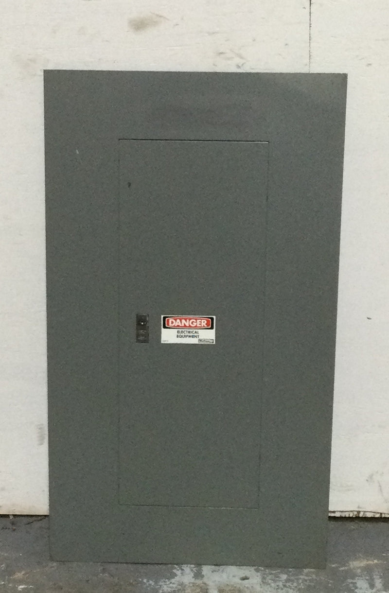Square D Electric Cabinet Front 200-225 Amp NQOB/QOB Commercial Panelboard Cover/Door Only 35 1/4" x 20 1/8"