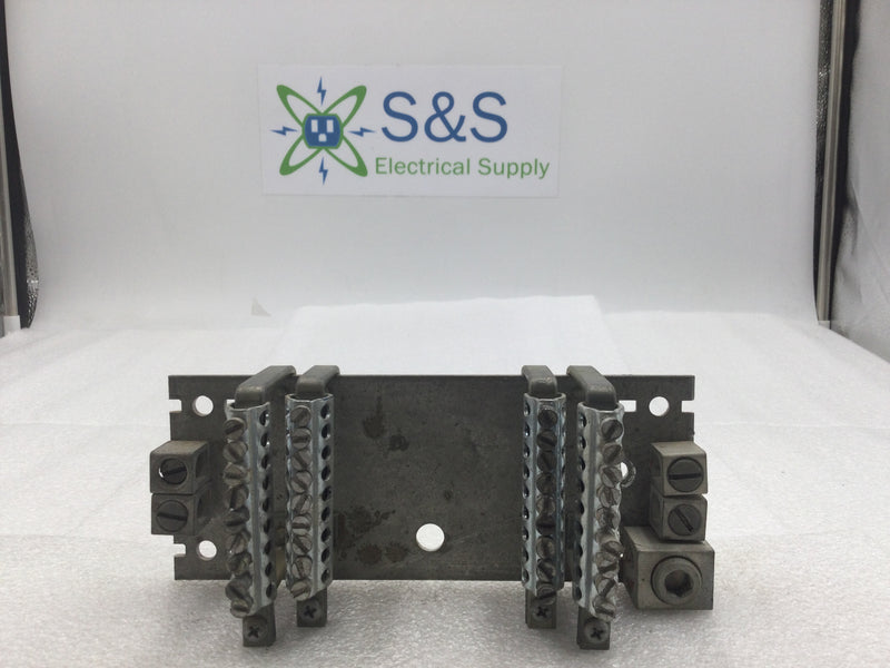 Zinsco 36 Position 4-14 AWG Neutral/Grounding Bar for CTL Load Centers 7.5" X 3"