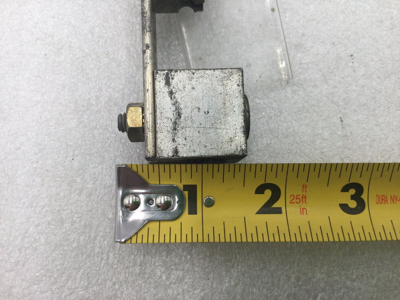 35 Position 4-14 AWG Neutral/Grounding Bar w/Mounting Bracket 13 1/4" x 1 3/8"