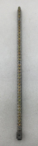 ITE 43 Position 4-14 AWG Grounding Bar 16 1/8" x 1 1/8"