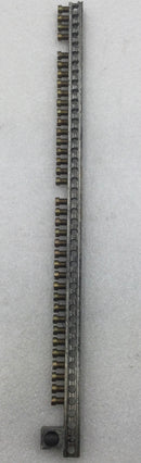 ITE 43 Position 4-14 AWG Grounding Bar 16 1/8" x 1 1/8"