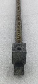 ITE 43 Position 4-14 AWG Grounding Bar 16 1/8" x 1 1/8"