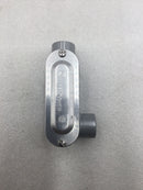 Eaton/Crouse-Hinds LR15-CGN 1/2" LL Conduit Body with Cover and Neoprene Gasket