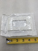 Leviton 80401-NW Single Gang Decora Wall Device Plate in White (Box of 20)