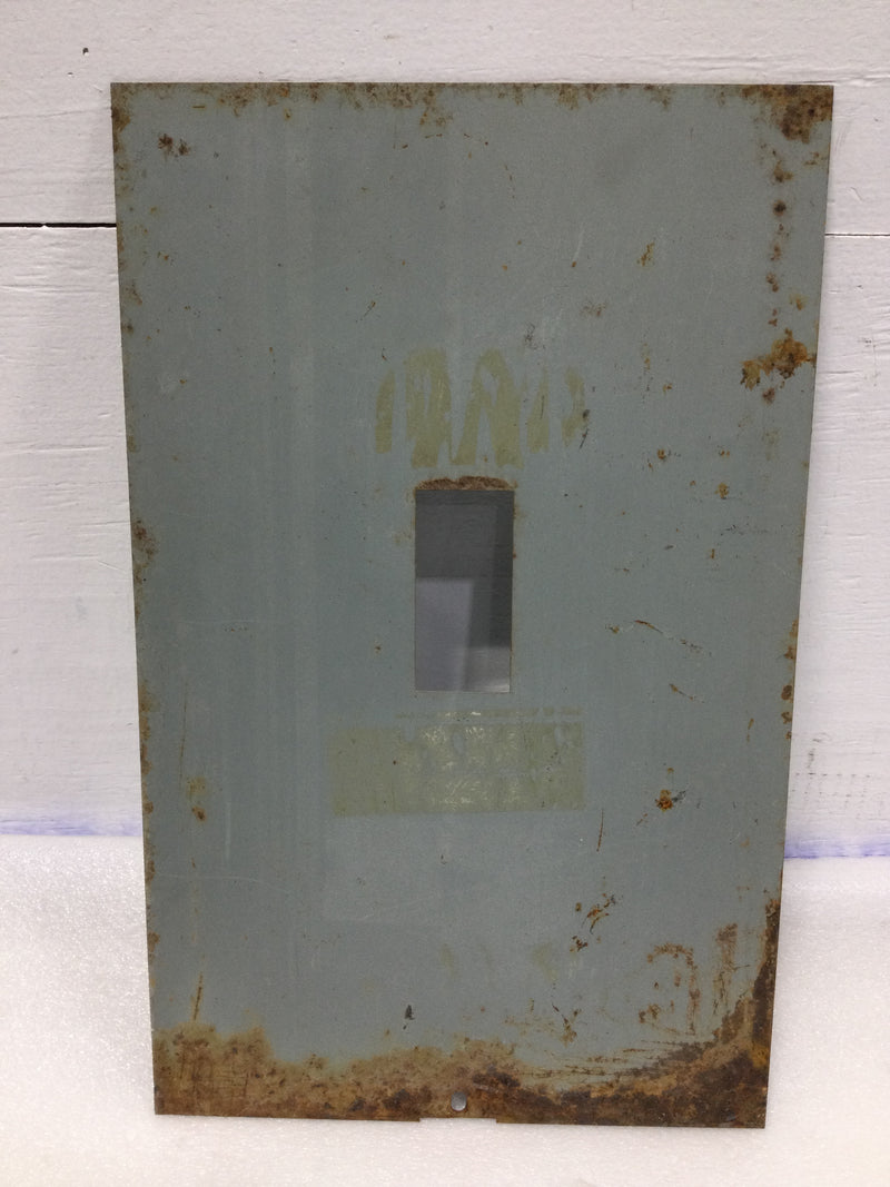 Square D 120/240V Dead Front Only 15 7/8" x 10"