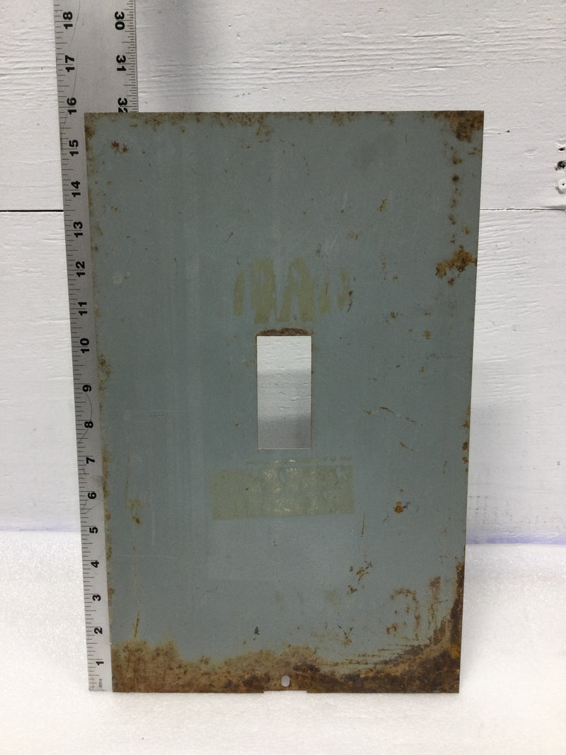 Square D 120/240V Dead Front Only 15 7/8" x 10"