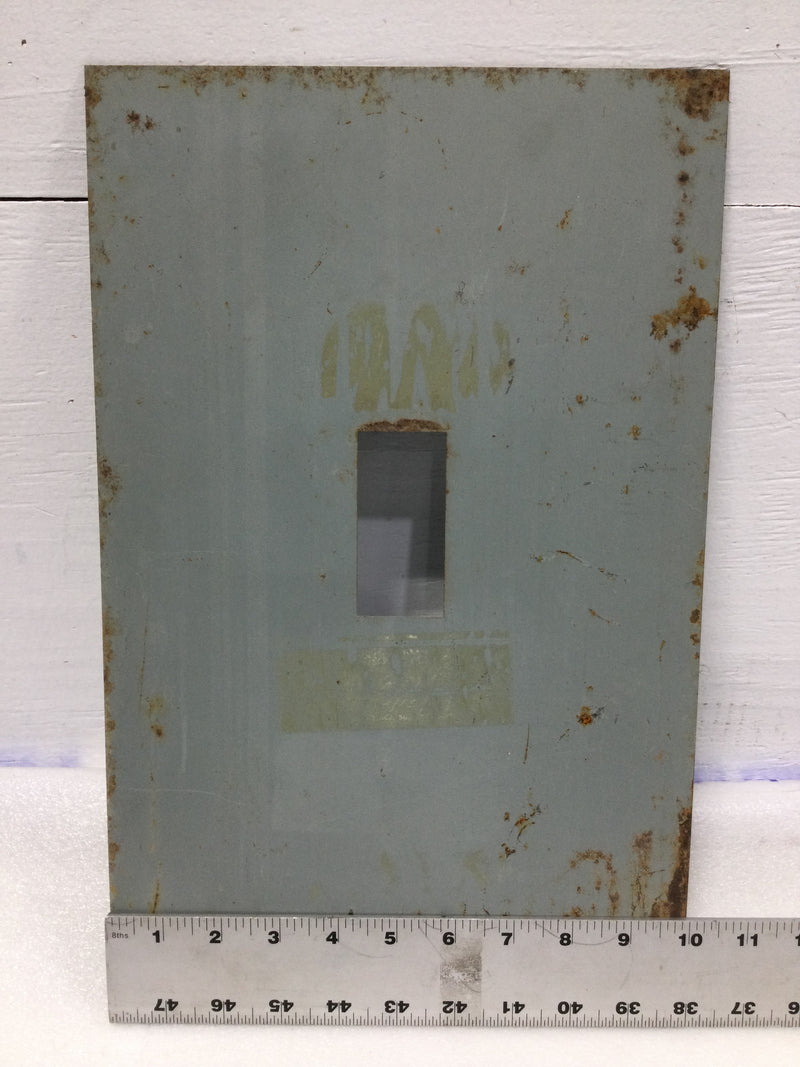 Square D 120/240V Dead Front Only 15 7/8" x 10"