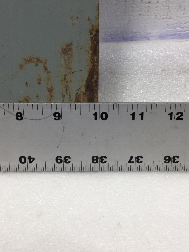 Square D 120/240V Dead Front Only 15 7/8" x 10"