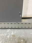 Westinghouse/Bryant Meter QS-4 / Q-S5 QS/QP Quick-Stack Meter Center MF6N 600 amp Fusible Main Switch Cover 46 1/2" x 23"