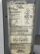 Westinghouse/Bryant Meter QS-4 / Q-S5 QS/QP Quick-Stack Meter Center MF6N 600 amp Fusible Main Switch Cover 46 1/2" x 23"