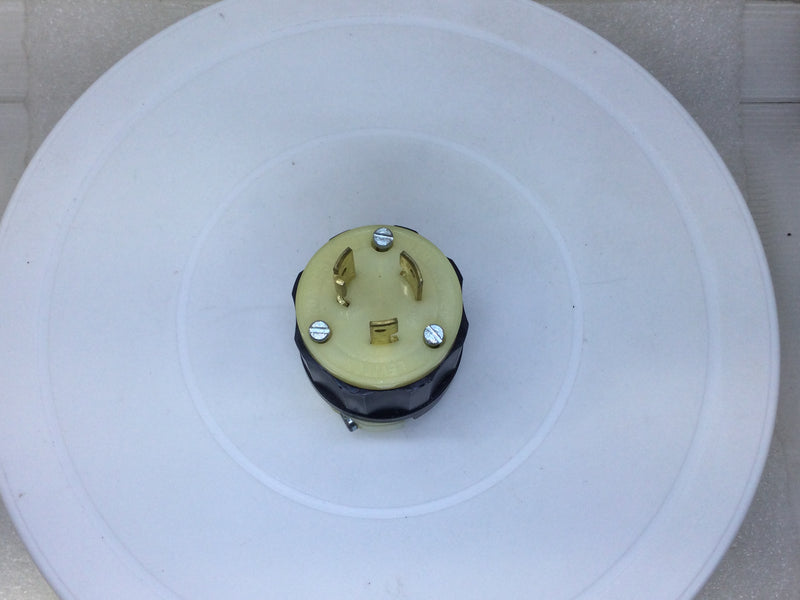 Leviton 2311 20 Amp 125 VAC Locking Connector 2-Poles 3-Wires Nema L5-20P Rated