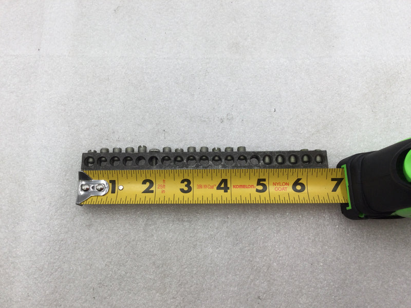 CMC NA-70 19 Position 4-14 AWG Grounding Bar