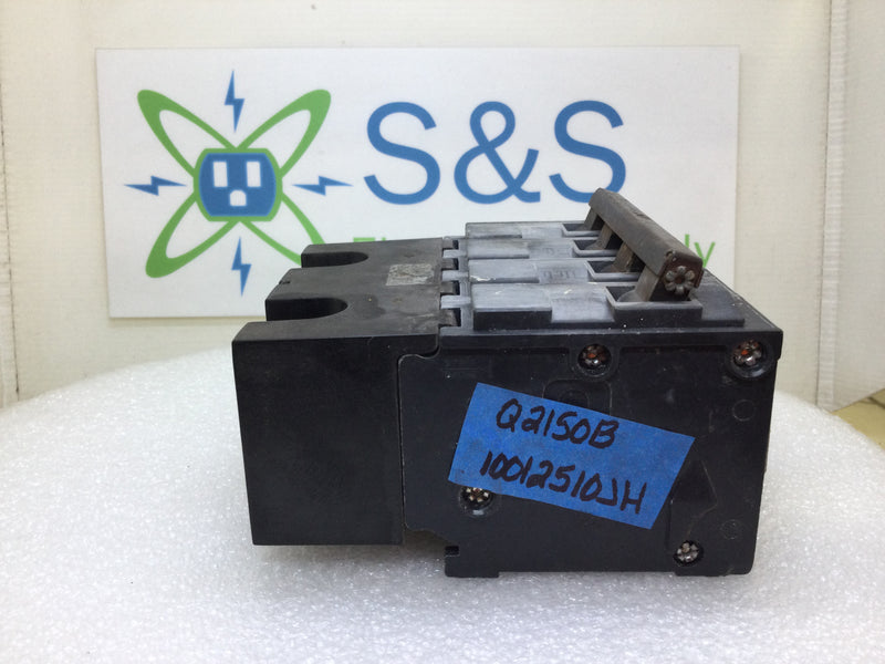 Siemens Q2150B 150 Amp 2 Pole 120/240V Plug on Standard Trip Circuit Breaker