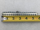 17 Position 4-14 AWG Grounding Bar 5 1/2" x 3/8"