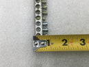 Ilsco N-87S 24 Position 4-14 AWG Grounding Bar 8 1/2" x 3/8"