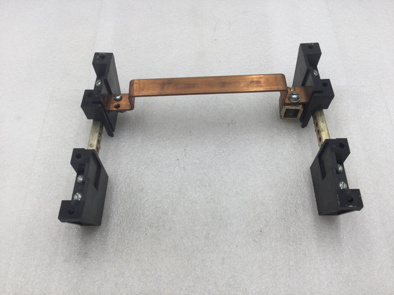 34 Position 4-14 AWG Neutral/Isolated Ground Bar w/Copper Connecting Bar 9" X 7"