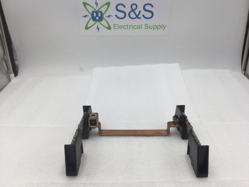 34 Position 4-14 AWG Neutral/Isolated Ground Bar w/Copper Connecting Bar 9" X 7"