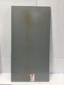 Cutler Hammer PRL3A 1200 Amp Nema 3R 480/277V Panel Cover - 45" x 23"
