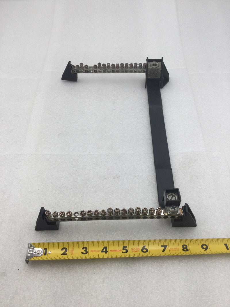 Challenger SL20 34 Position Isolated Neutral and Ground Bar Kit 13" X 8.5"