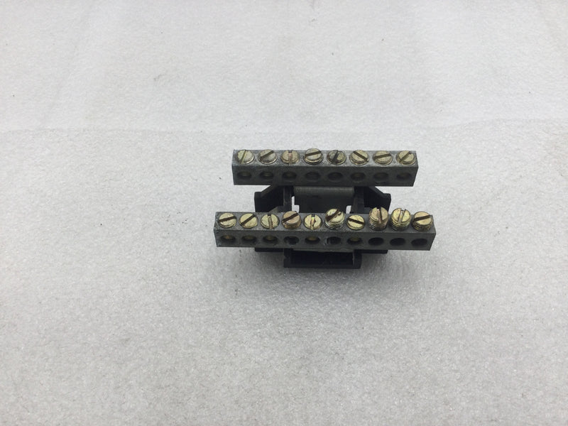 ITE 18 Position Two Level Isolated Ground/Neutral Bar for EQ20MBA Load Center