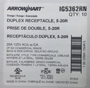 Eaton/Arrow-Hart IG5362RN 20 Amp 2P 3W 125V 5-20R Duplex Receptacle
