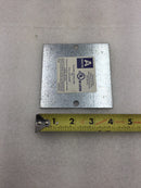 Lot of 4 Austin Electrical 4" Square Cover Plate for 746C Junction Box Enclosure