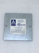 Lot of 4 Austin Electrical 4" Square Cover Plate for 746C Junction Box Enclosure
