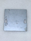 Milbank 4" Square Cover Plate for 444-SC1-NK-NP Junction Box Enclosure