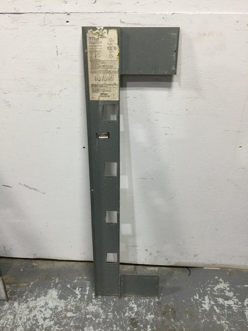 Westinghouse/Bryant Meter QS-4 QS/QP Quick-Stack Meter Center MF6N 600 amp Cover 47 1/4" x 12"