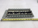 GE General Electric 100/150 Amp 12 Space/44 Circuit 120/240 VAC Load Center Guts Only 6" X 14"
