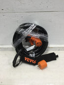Vevor EC3025HL-OR 30 AMP/ 125V RV Cord with NEMATT30R Receptacle - 25 Ft