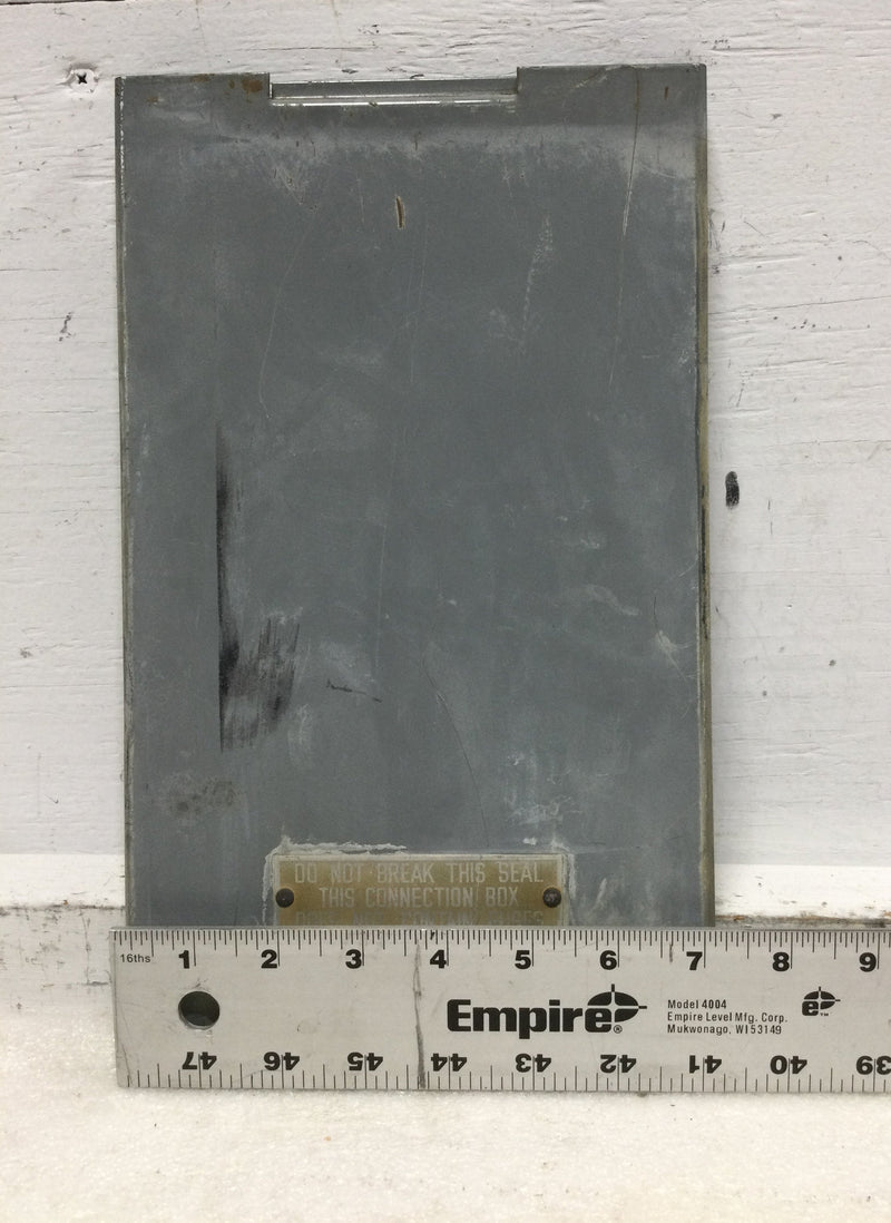 Cover Only 12 1/4" x 7 1/4"