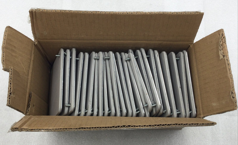 Southwire 52C1-VT 4" Square Plenum Cover/Blank Gasketed Cover